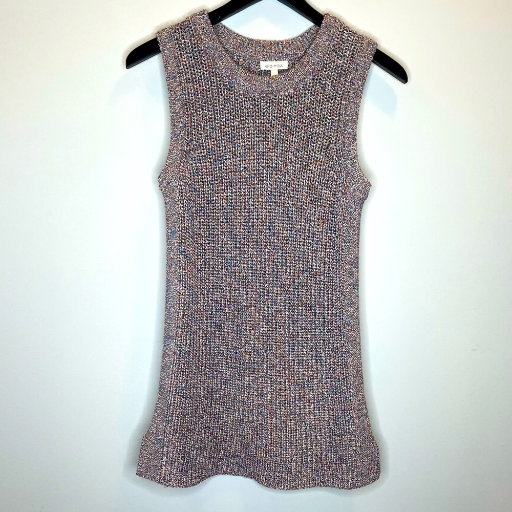 ELLA MOSS Sleeveless Multicolor Sweater Small
